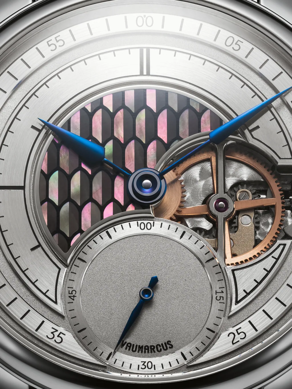 Nagoma by Luca Soprana & Emmanuel Esposito — black-lip mother-of-pearl mosaic dial