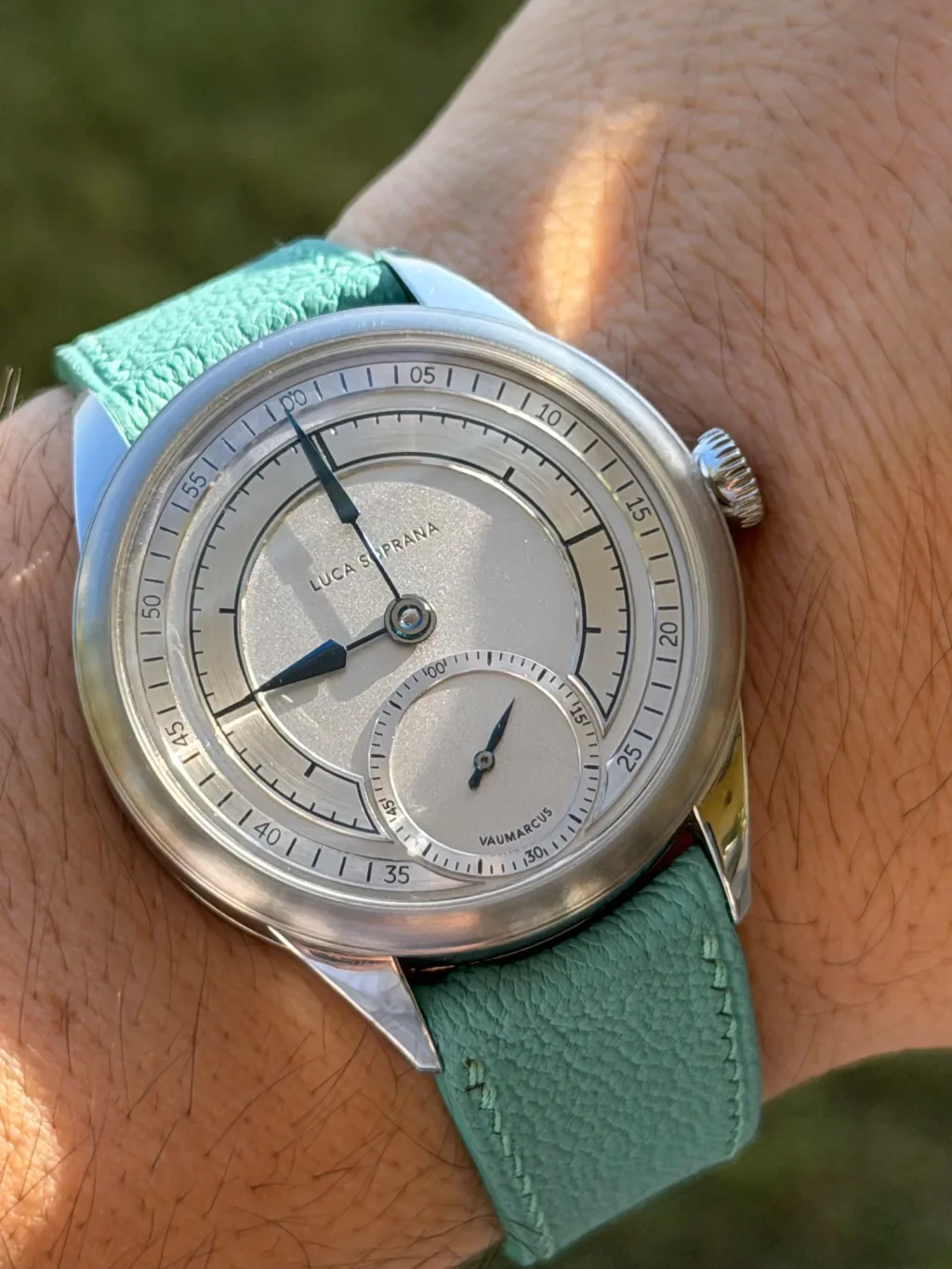 Luca Soprana watch — collector wristshot