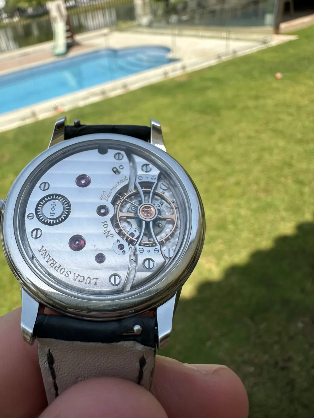 Luca Soprana watch — collector wristshot