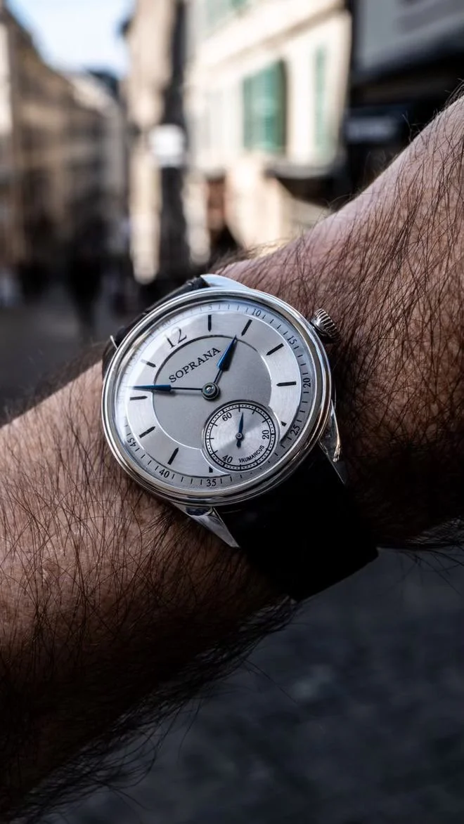 Luca Soprana watch — collector wristshot