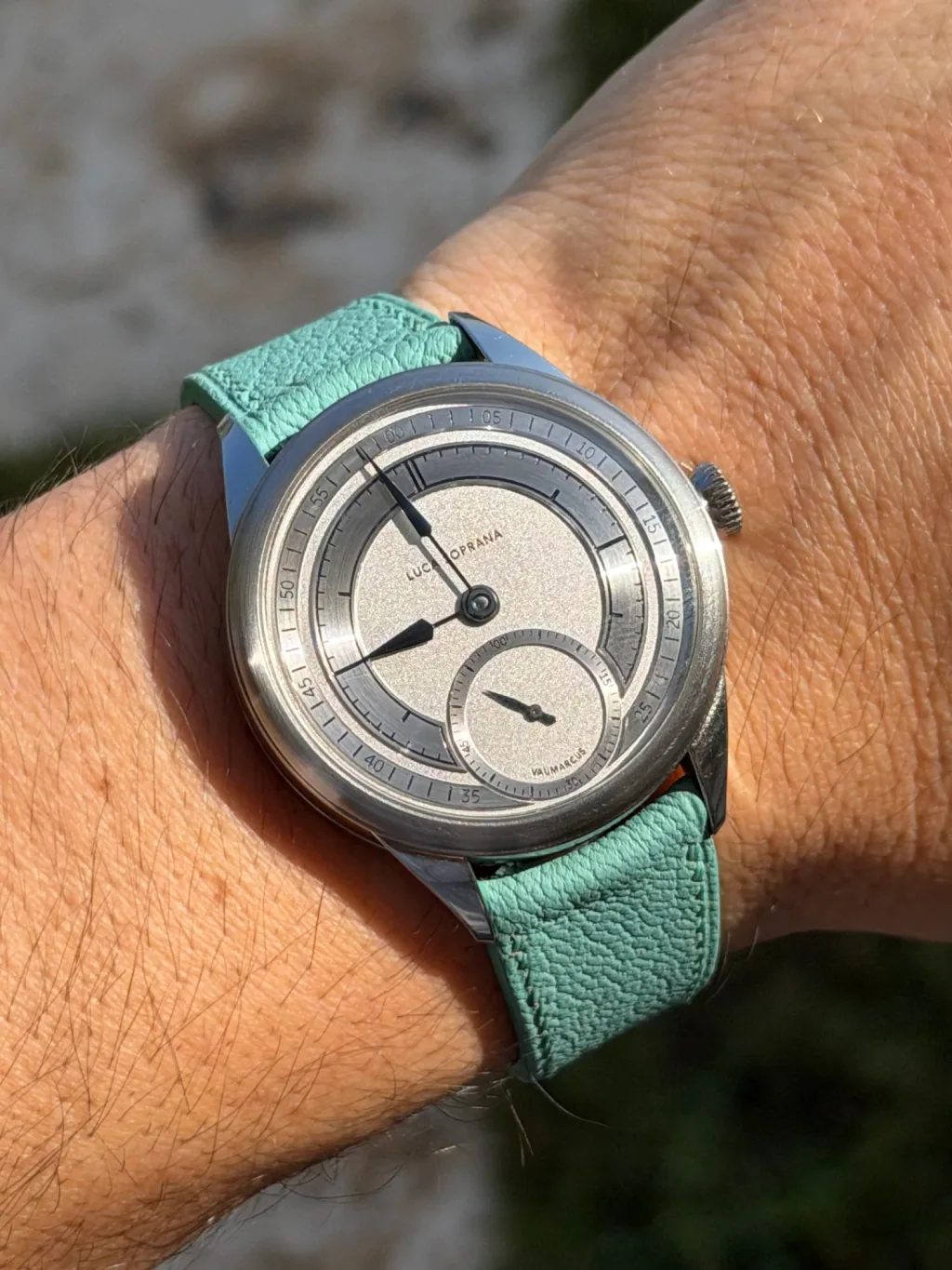 Luca Soprana watch — collector wristshot