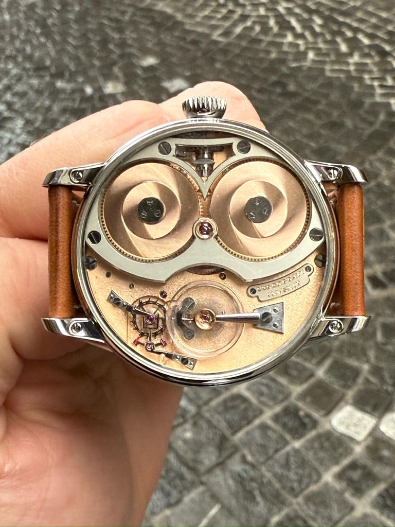 Luca Soprana watch — collector wristshot