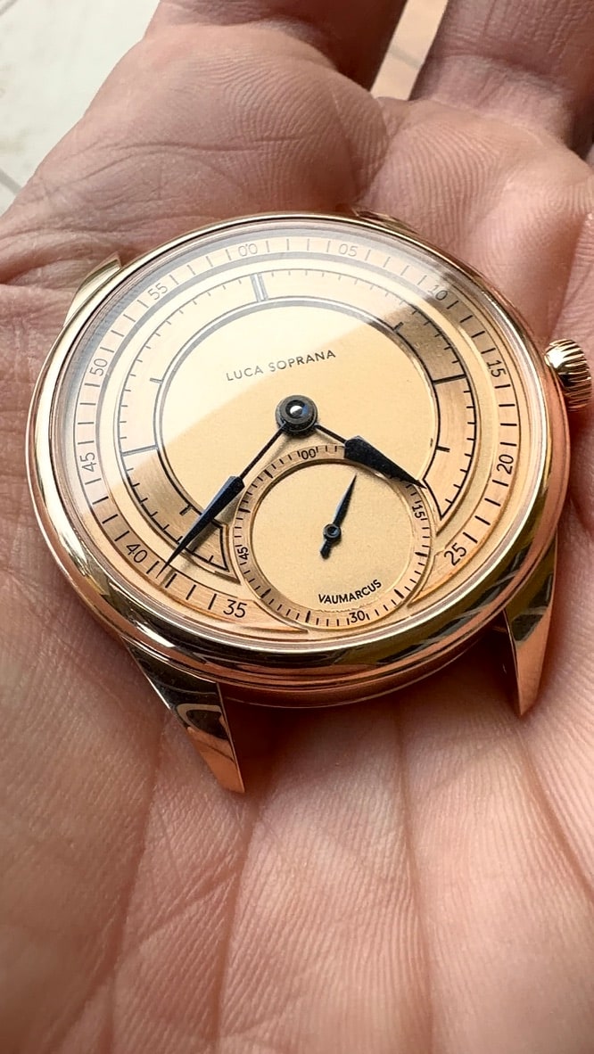 Luca Soprana watch — collector wristshot