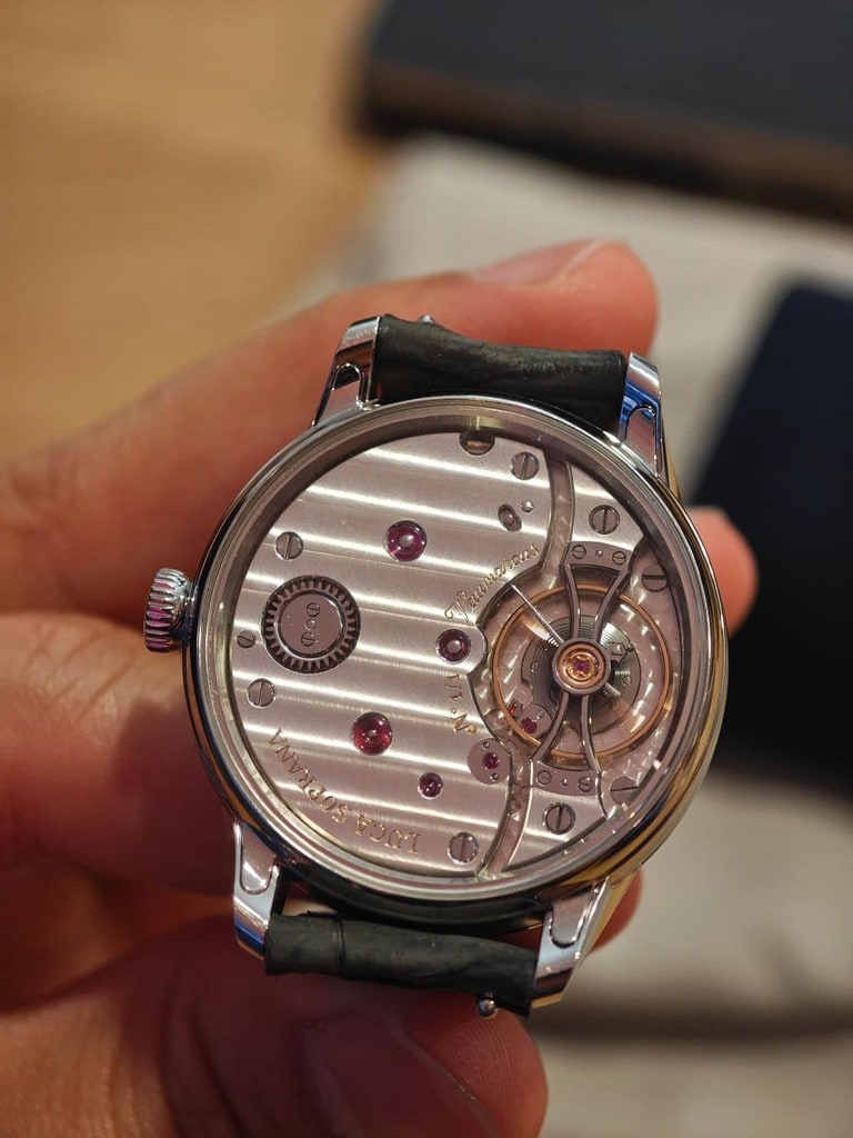 Luca Soprana watch — collector wristshot