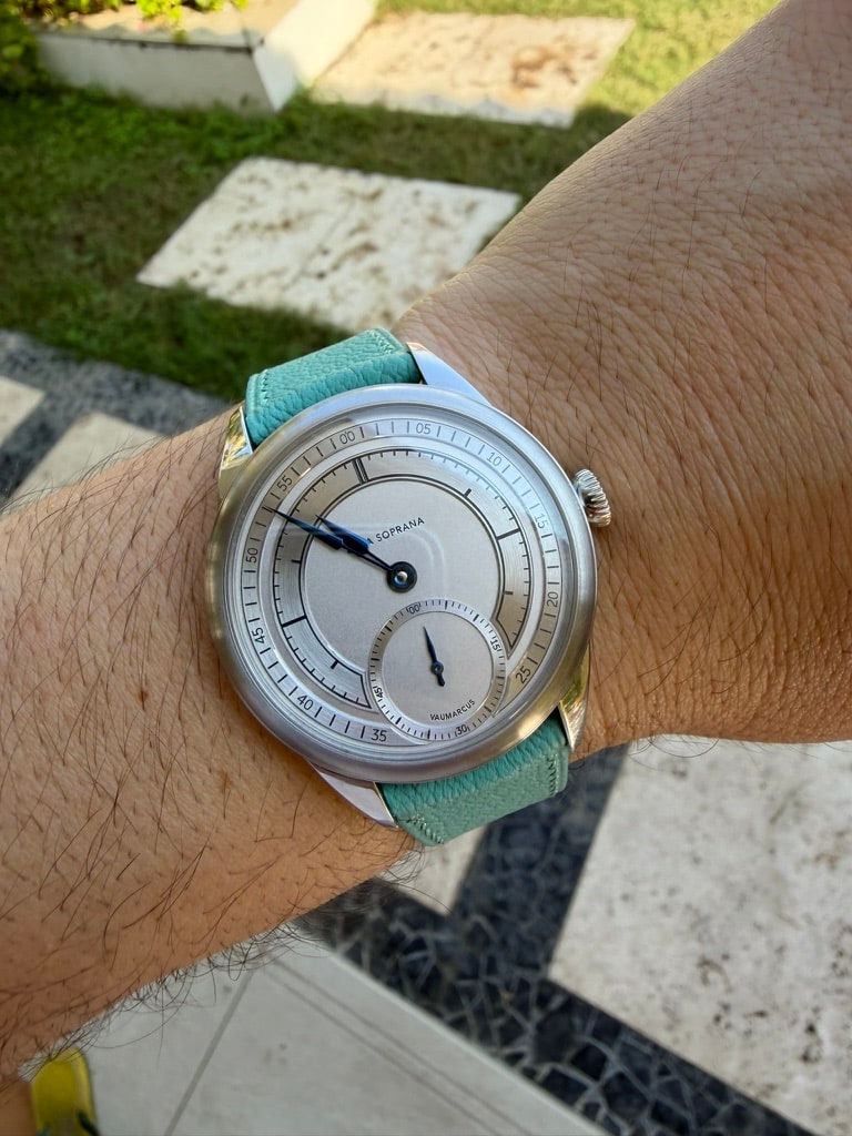 Luca Soprana watch — collector wristshot