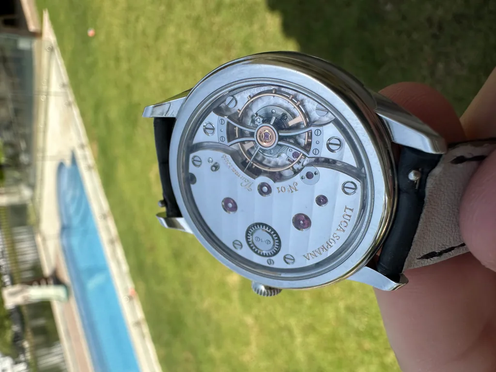 Luca Soprana watch — collector wristshot