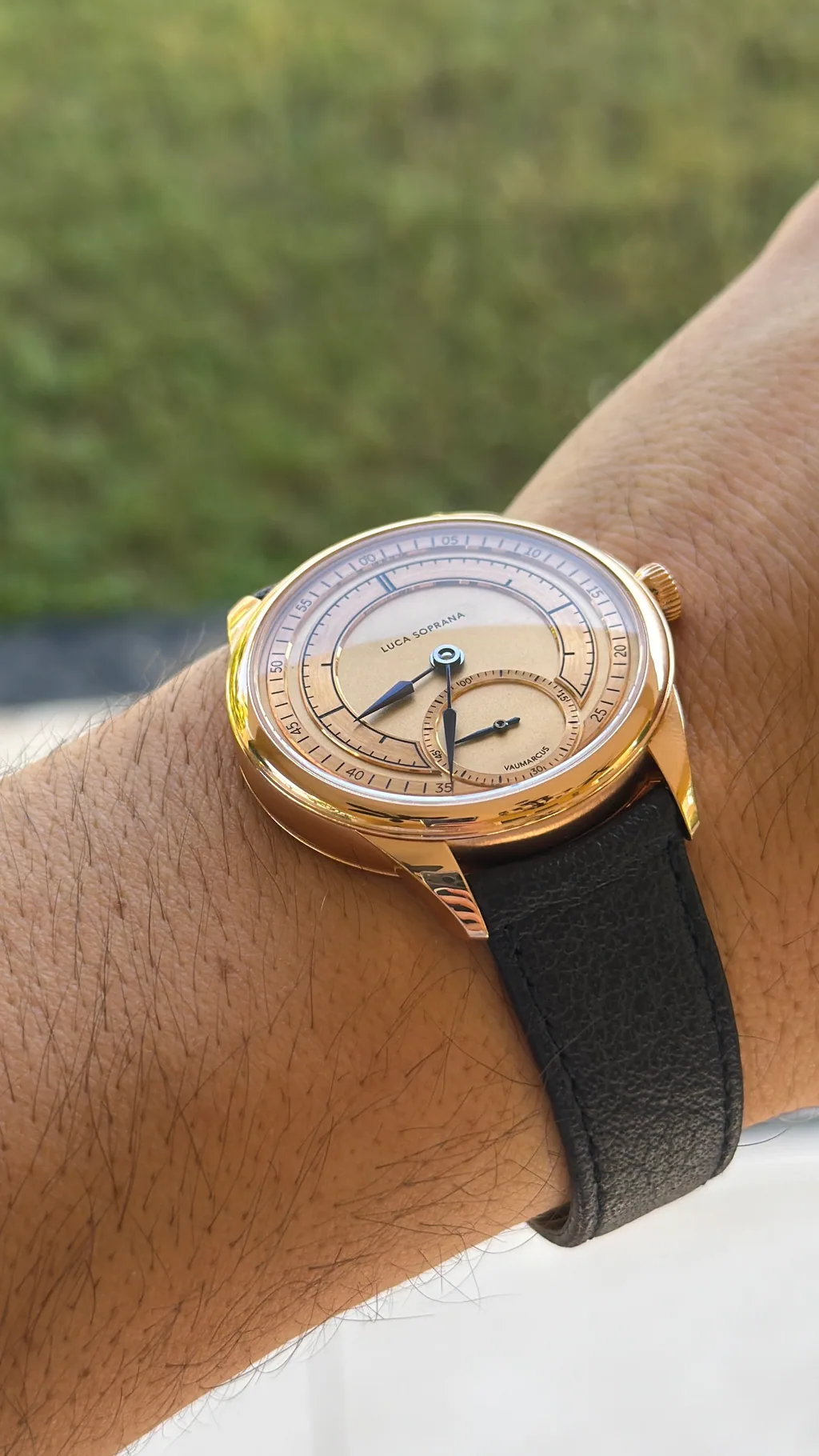 Luca Soprana watch — collector wristshot